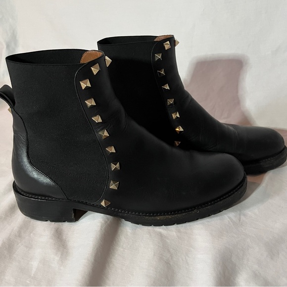 Valentino Rockstud Ankle Boots